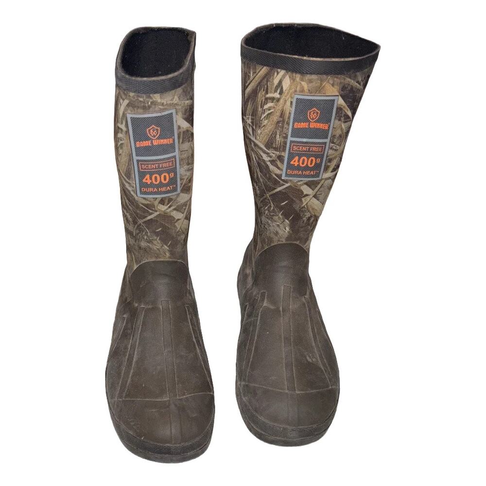 Game Winner Youth Size 6 400G Dura Heat Camo Insulated Hunting Boots